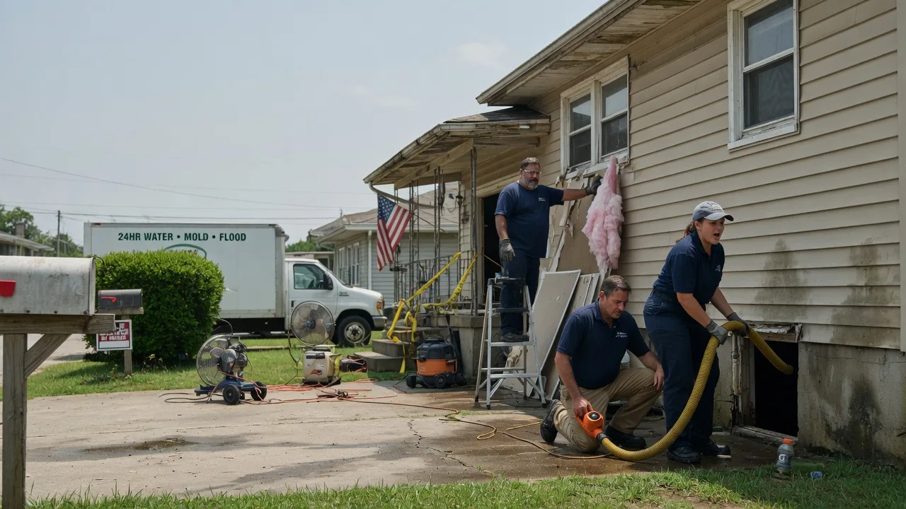 Water Damage Repair in Folsom, PA near me